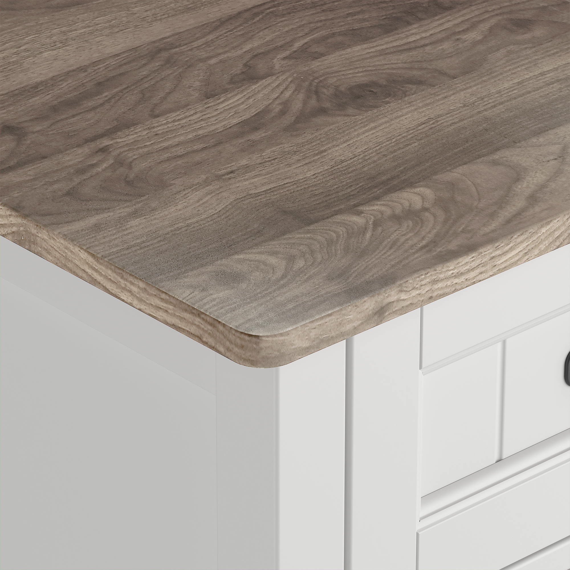 Bealife AP30 Buffet de cuisine, Bahut au design rétro avec 2 tiroirs, réglable en hauteur et pouvant servir de casier à vin