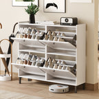Bealife FS53 Meuble à chaussures 4 abattants – Étroit