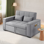 Canapé convertible Bealife AR27, fauteuil multifonction 3-en-1 inclinable avec oreiller