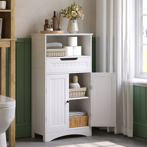 Bealife AP11 Multifunctional Cabinet with Drawers, Double Doors & Open Compartment for Kitchen, Bedroom and Living Room
