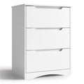 Commode Bealife AP21 à 3 tiroirs pour chambre, salle de bain et entrée