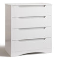 Bealife AP22 Commode avec 4 tiroirs et socle surélevé, imperméable pour chambre à coucher, salle de bain et entrée