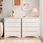 Bealife AP22 Commode avec 4 tiroirs et socle surélevé, imperméable pour chambre à coucher, salle de bain et entrée