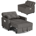 Canapé-lit extensible Bealife AR22 avec roulettes et oreillers - 191×68×44 cm, canapé convertible 3-en-1
