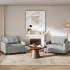 Canapé-lit extensible Bealife AR22 avec roulettes et oreillers - 191×68×44 cm, canapé convertible 3-en-1