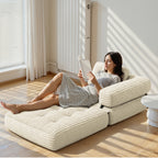 Bealife AR34 canapé pliable 3 en 1, pouf et lit d'appoint. Polyvalent, confortable et peu encombrant – parfait comme canapé-lit pliable pour les petits espaces, les salons et les chambres d'amis.