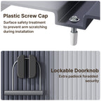Bealife CC26 Metal Garden Shed with Lock – 183×109×182 cm, Weatherproof & Stable for Tools & Equipment
