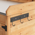Bealife CC51 Armoire de jardin multifonctionnelle avec crochets et tiroir, également utilisable comme table de rempotage et étagère à plantes