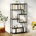Bealife FS13 Bookshelf, 5-Tier Freestanding Open Bookcase