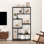 Bealife FS13 Bookshelf, 5-Tier Freestanding Open Bookcase