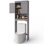 Bealife AP12 Bathroom Cabinet, Tall Bathroom Cabinet, Bathroom Shelf, Toilet Cabinet with Shelves, Bathroom Furniture