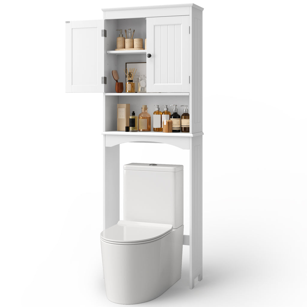 Bealife AP12 Meuble de salle de bain, Colonne de salle de bain, Étagère de salle de bain, Meuble de toilette avec étagères, Meuble de salle de bain