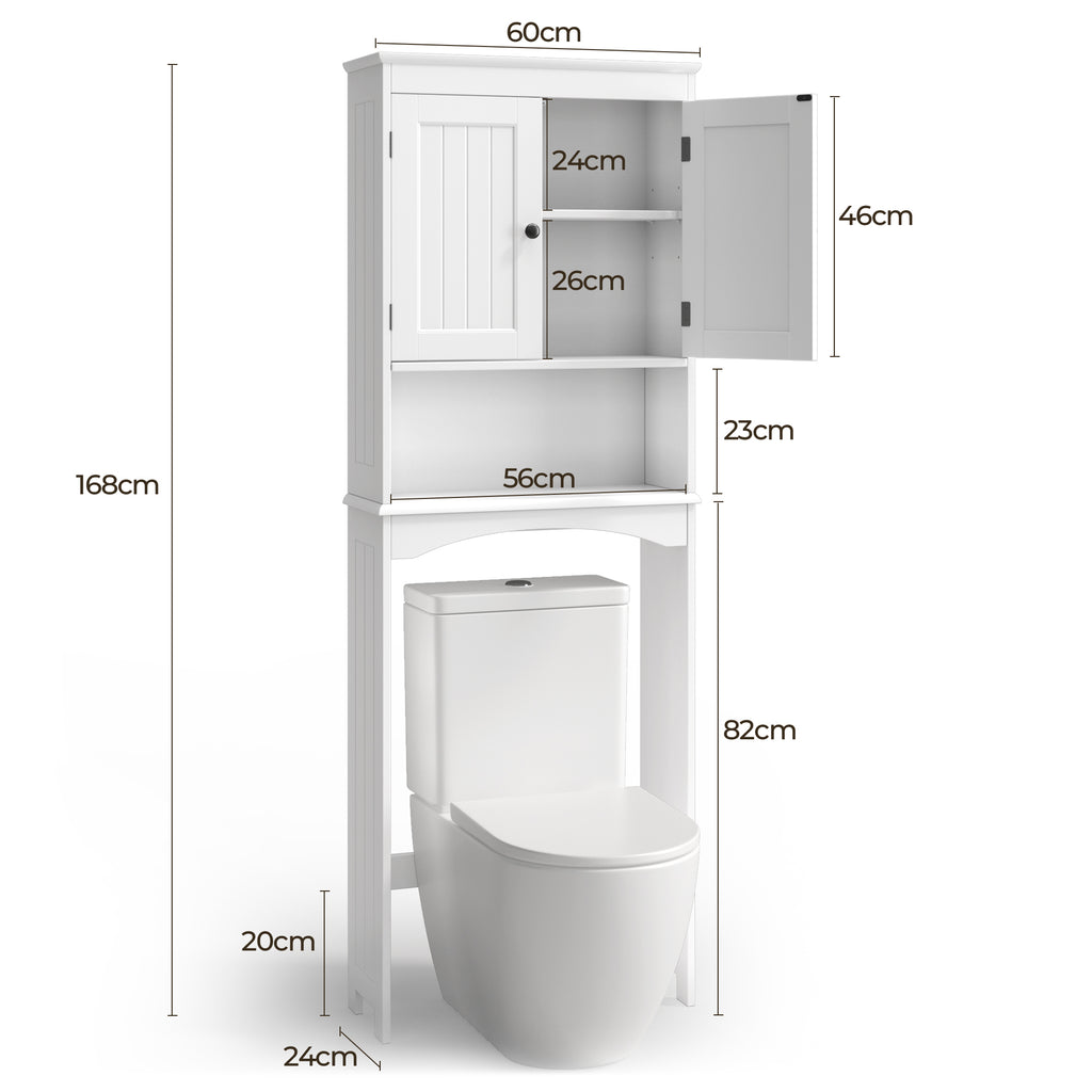 Bealife AP12 Meuble de salle de bain, Colonne de salle de bain, Étagère de salle de bain, Meuble de toilette avec étagères, Meuble de salle de bain