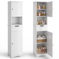 Bealife AP13 Slim Bathroom Cabinet 170 cm – Height-Adjustable Shelves and Anti-Tip Device