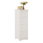 Bealife AP27 Chest of 4 Drawers, Slim Cabinet for Corner Areas in Bedrooms, Bathrooms, and Living Rooms.