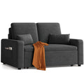 Canapé convertible Bealife AR28 147x82 cm - Lit escamotable - Tissu chenille