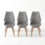 Bealife TB18 Dining Chairs Set of 2, 4, or 6, Ergonomic Scandinavian Style Chairs for Dining Room, Study & Dressing Table