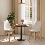 Bealife TB18 Dining Chairs Set of 2, 4, or 6, Ergonomic Scandinavian Style Chairs for Dining Room, Study & Dressing Table
