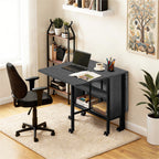 Bealife TB66 3-in-1 Folding Dining Table, Kitchen Island with Wheels for Small Kitchens, Dining Rooms, Home Offices