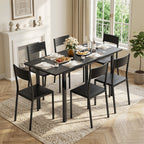 Bealife TB78 Extendable Dining Table with 6 Chairs